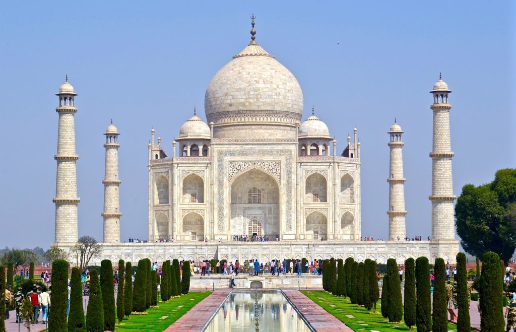 india, taj mahal, agra